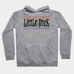 LGBTQ PATTERN AMERICA LITTLE ROCK Hoodie